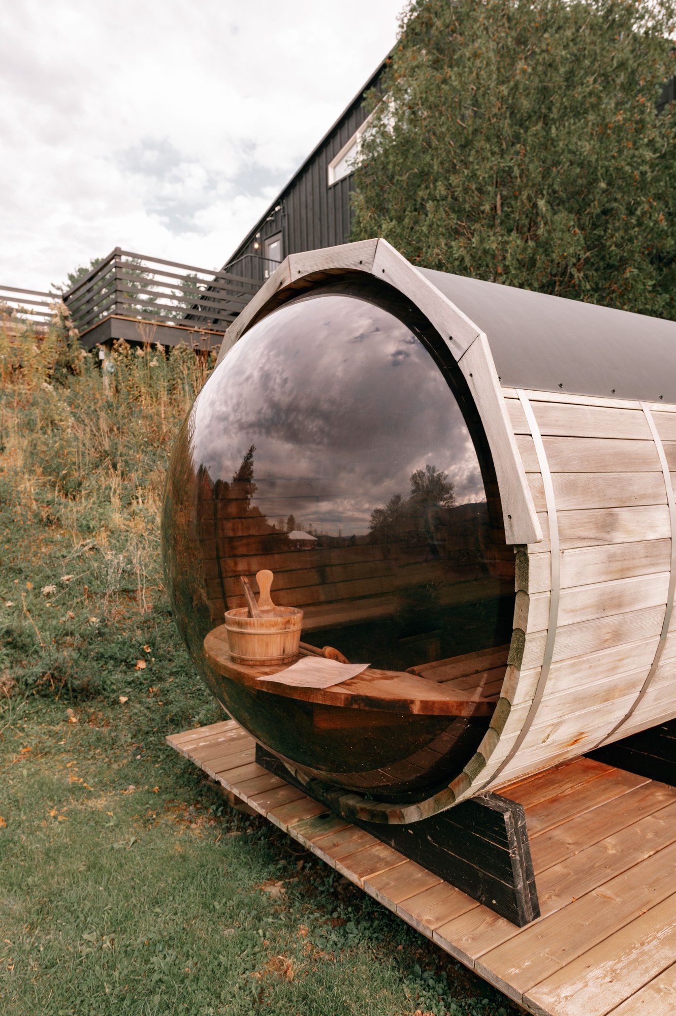Barrel Saunas detail